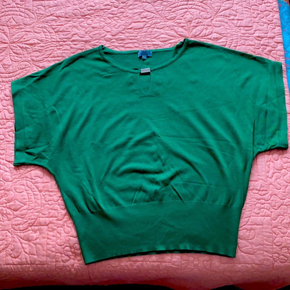 EUC Joseph A. green dolman sleeve top